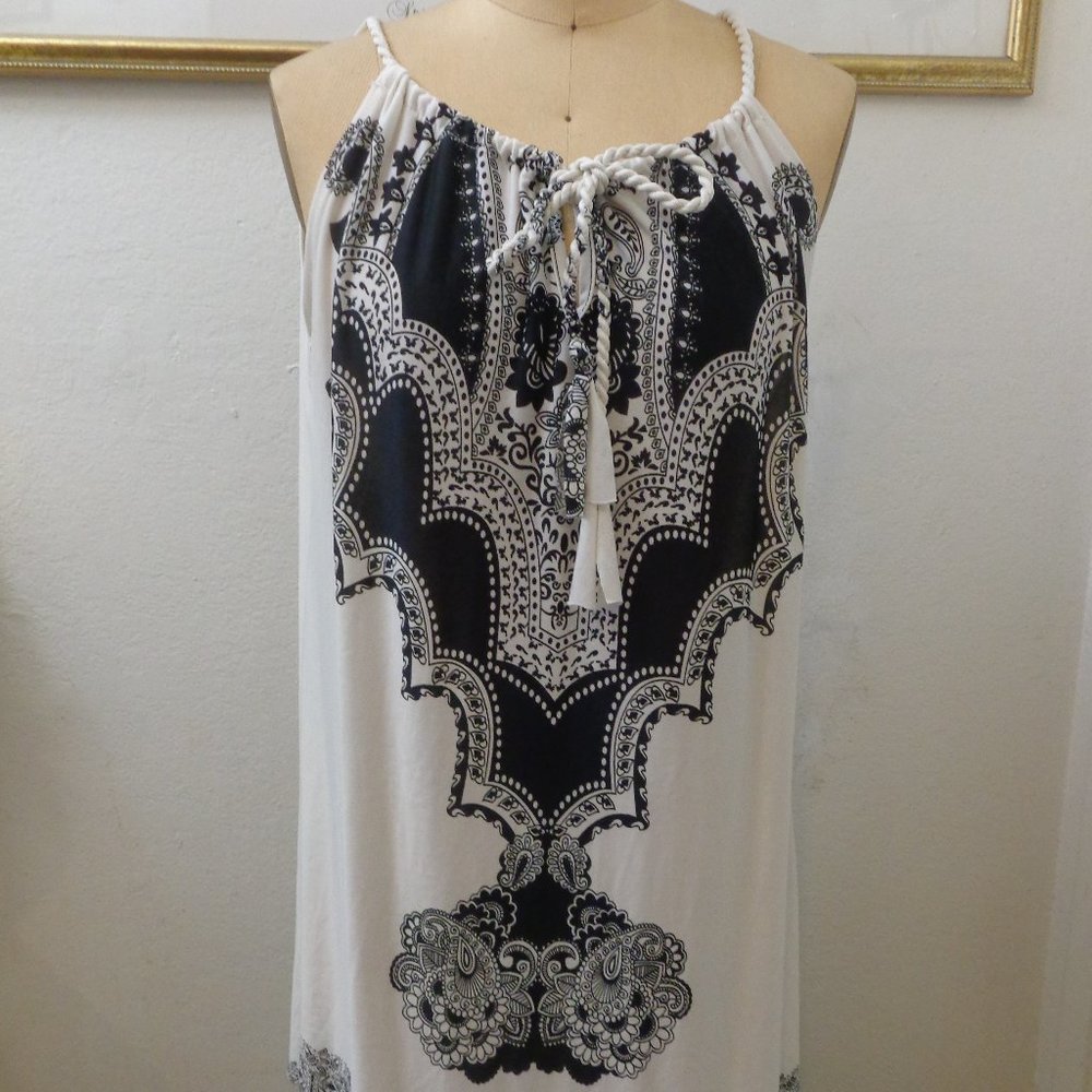 Black & White Bohemian Style Coverup